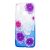 Чохол для Huawei P Smart 2019 Glamour ambre фіолетові "квіти" 2339235