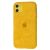 Чохол для iPhone 11 Alcantara 360 жовтий 2343225