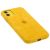 Чохол для iPhone 11 Alcantara 360 жовтий 2343226