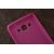 Силіконовий чохол для Samsung Galaxy Grand Prime G530h рожевий/прозорий бампер 24357