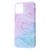 Чохол для iPhone 11 Design Mramor Glossy рожево-бірюзовий 2410699