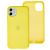 Чохол для iPhone 11 Silicone cover 360 жовтий 2411308