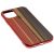 Чохол для iPhone 11 Pro Carbon Gradient Hologram червоний 2412450