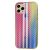 Чохол для iPhone 11 Pro Carbon Gradient Hologram рожевий 2412454