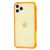 Чохол для iPhone 11 Pro LikGus Mix Colour помаранчевий 2413029