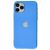 Чохол для iPhone 11 Pro Silicone case матовий (TPU) блакитний 2413430