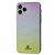 Чохол для iPhone 11 Pro Sw glass рожево/сріблясто/лимонний 2413689