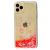 Чохол для iPhone 11 Pro Max Gcase star whispen блискітки вода рожевий 2414993
