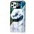Чохол для iPhone 11 Pro Max Design Mramor Benzo біло-зелений 2414837
