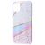 Чохол для iPhone 11 Pro Max Design Mramor Benzo біло-рожевий 2414841