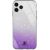 Чохол для iPhone 11 Pro Max Swaro glass сріблясто-фіолетовий 2415897