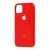 Чохол для iPhone 11 Pro Max Silicone case (TPU) червоний 2415673