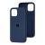 Чохол для iPhone 12 mini Silicone Full dark blue 2416996