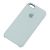 Чохол Silicone для iPhone 5 case блідо-бірюзовий 2417609