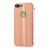 Чохол Glossy Stripe для iPhone 7 Plus / 8 Plus рожевий 2423717