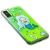 Чохол Neon пісок для iPhone X / Xs помаранчевий зелений "русалка" 2426852