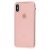 Чохол Usams для iPhone X / Xs Benzo рожевий 2426396