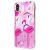 Чохол Chic Kawair для iPhone X / XS рожеві фламінго 2426526