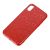 Чохол для iPhone X glass 3D червоний 2427412