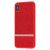 Чохол для iPhone Xs Max Swarovski (смуга) червоний 2429591