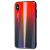 Чохол для iPhone Xs Max glass gradient червоний 2429274