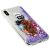 Чохол для iPhone Xs Max блискітки вода "super mama with daughter and son" 2429425