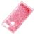 Чохол для Xiaomi Mi 8 Lite Блискучі вода світло-рожевий "рожеві квіти" 2434636