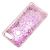 Чохол для Xiaomi Mi 8 Lite Блискучі вода світло-рожевий "квіти" 2434645