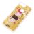 Чохол для Xiaomi Mi 8 Lite Блискучі вода Fashion золотистий "Хохо" 2434650