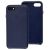 Чохол для iPhone 7 / 8 Leather case темно-синій 2480744