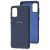 Чохол для Samsung Galaxy A41 (A415) Silicone Full темно-синій / midn blue 2480489