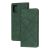 Чохол книжка Business Leather для Samsung Galaxy A71 (A715) зелений 2509301