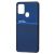 Чохол для Samsung Galaxy A21s (A217) Melange синій 2523383