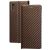 Чохол книжка для Xiaomi Redmi 9A Carbon book коричневий 2524981