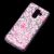 Чохол для Samsung Galaxy A6+ 2018 (A605) вода рожевий "рожеві квіти" 2536063