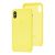 Чохол Silicone для iPhone X / Xs Premium case lemonad 2542843