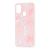Чохол для Samsung Galaxy M21 / M30s силікон marble рожевий 2549307