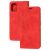 Чохол книжка Samsung Galaxy M51 (M515) Business matte line червоний 2550370