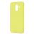 Чохол для Samsung Galaxy J8 (J810) Silicone Full жовтий 2556674