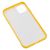 Чохол для iPhone 11 New glass жовтий 2559370