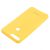Чохол для Huawei Y7 Prime 2018 Silky Soft Touch жовтий 2574595