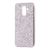 Чохол для Samsung Galaxy A6+ 2018 (A605) Shining sparkles з блискітками сріблястий 258935