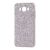 Чохол для Samsung Galaxy J7 2016 (J710) Shining sparkles з блискітками сріблястий 258962