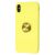Чохол для iPhone Xs Max Summer ColorRing жовтий 2581898