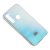 Чохол для Xiaomi Redmi Note 8 Rainbow glass з лого блакитним 2592957