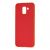 Чохол для Samsung Galaxy J6 2018 (J600) Carbon New червоний 2593025