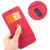 Чохол книжка Samsung Galaxy Note 10 (N970) Nillkin Qin series червоний 2595233