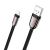Кабель USB Hoco U74 Grand Lightning 2.4A 1.2m чорний 2600411