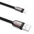 Кабель USB Hoco U74 Grand Lightning 2.4A 1.2m чорний 2600409
