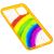 Чохол для iPhone 11 Colorful Rainbow помаранчевий 2605537